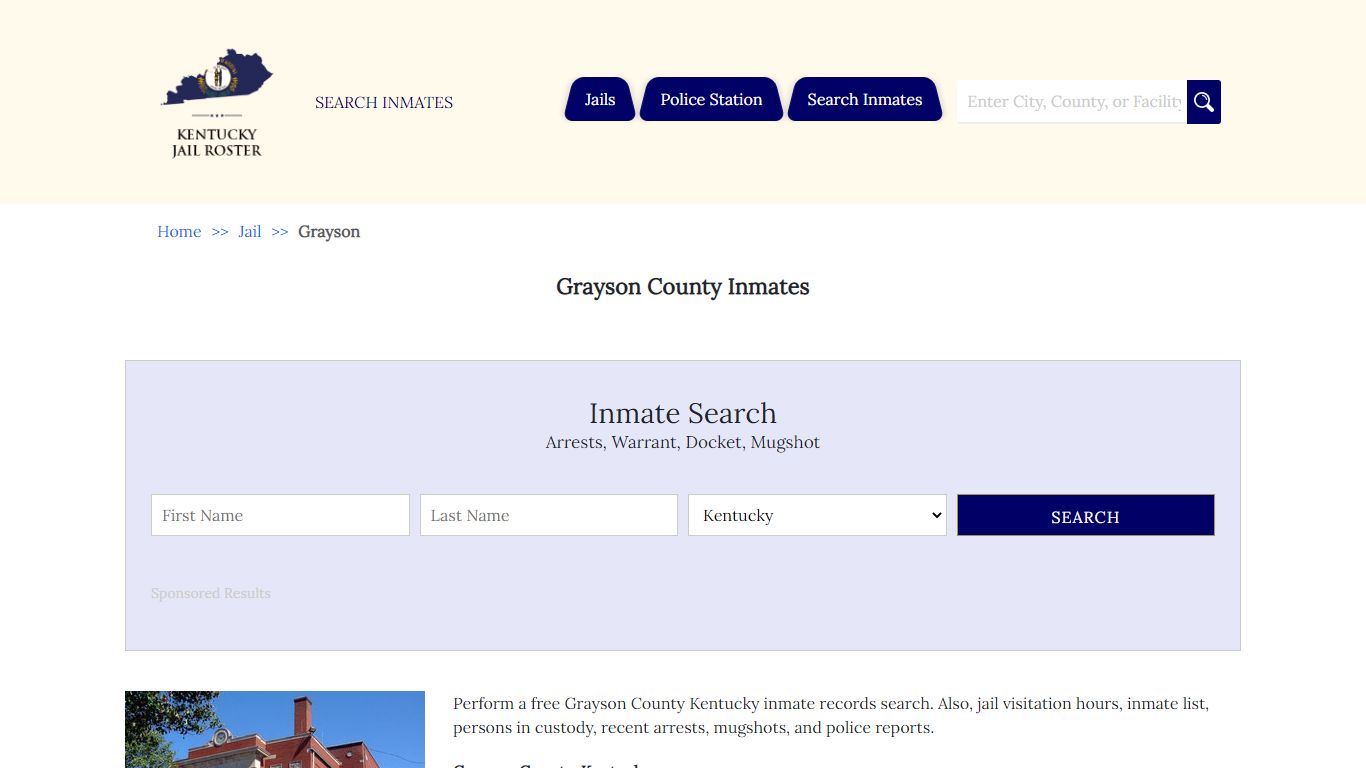 Grayson County Inmates | Jail Roster Search